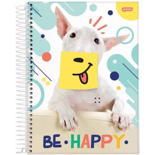 CADERNO COM ESPIRAL PETS LOVE JANDAIA