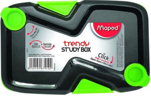 ESTOJO STUDY BOX TRENDY MAPED