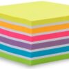 POST IT BLOCO ARCO-ÍRIS 76MM X 76MM MAXPRINT