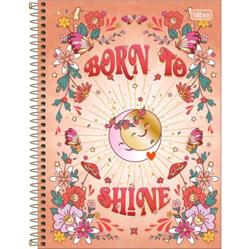 CADERNO COM ESPIRAL GYPSY TILIBRA 1