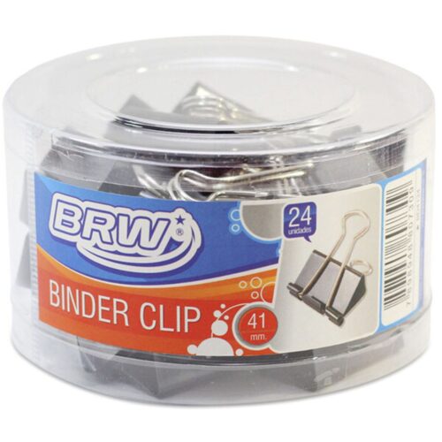 PRENNDEDORES BINDER CLIP 32MM BRW