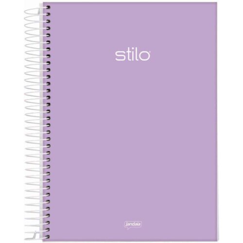 CADERNO COM ESPIRAL STILO JANDAIA 1