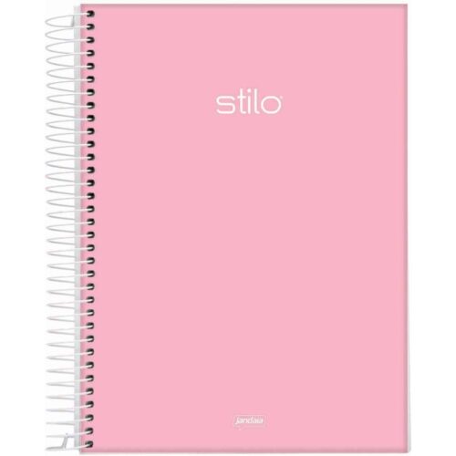 CADERNO COM ESPIRAL STILO JANDAIA