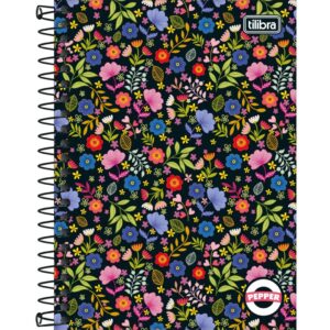 CADERNO PEQUENO COM ESPIRAL PEPPER TILIBRA