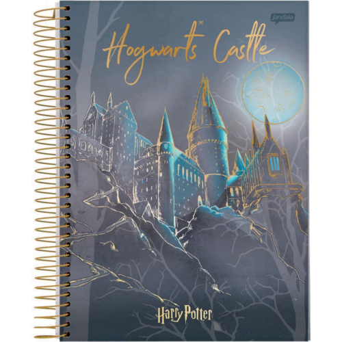 CADERNO COM ESPIRAL HARRY POTTER JANDAIA