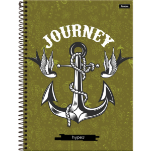 CADERNO COM ESPIRAL HYPER FORONI 2