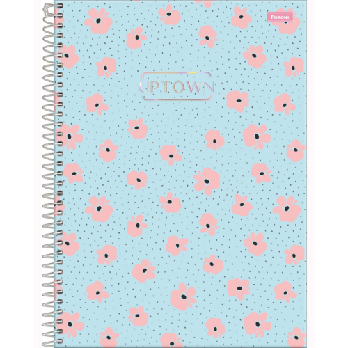 CADERNO COM ESPIRAL UPTOWN FORONI 2