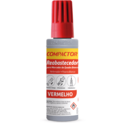 REABASTECEDOR PARA MARCADOR DE QUADRO BRANCO 30ML COMPACTOR 1