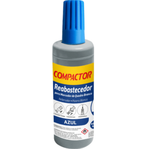 REABASTECEDOR PARA MARCADOR DE QUADRO BRANCO 30ML COMPACTOR 2