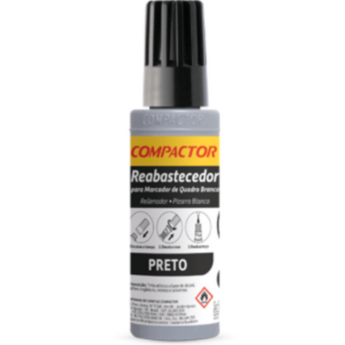 REABASTECEDOR PARA MARCADOR DE QUADRO BRANCO 30ML COMPACTOR