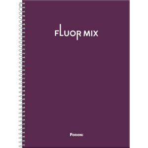 CADERNO COM ESPIRAL 10M FLUOR MIX FORONI 3