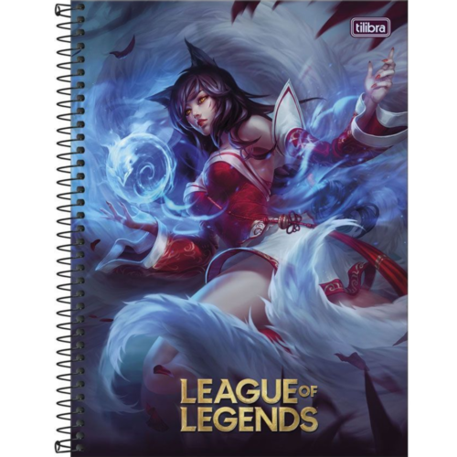 CADERNO COM ESPIRAL LEAGUE OF LEGENDS TILIBRA 3