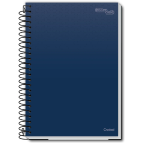 CADERNO COM ESPIRAL ESSENCIALE PEQUENO CREDEAL