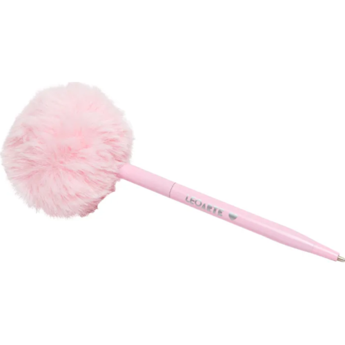 CANETA POMPOM PINK VIBES LEO E LEO